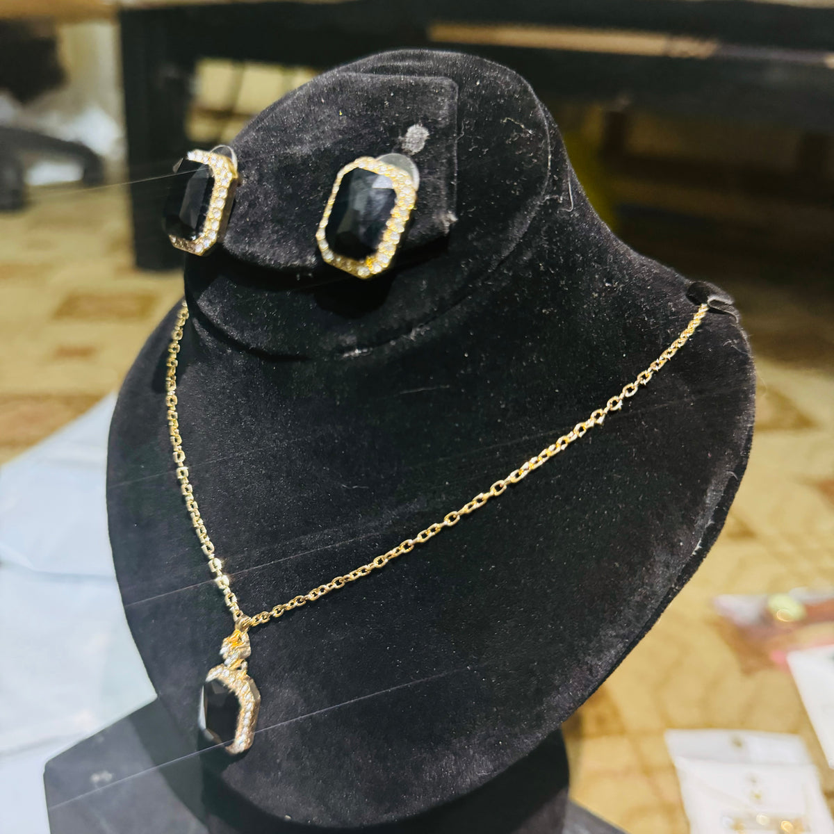 Golden Necklace Set